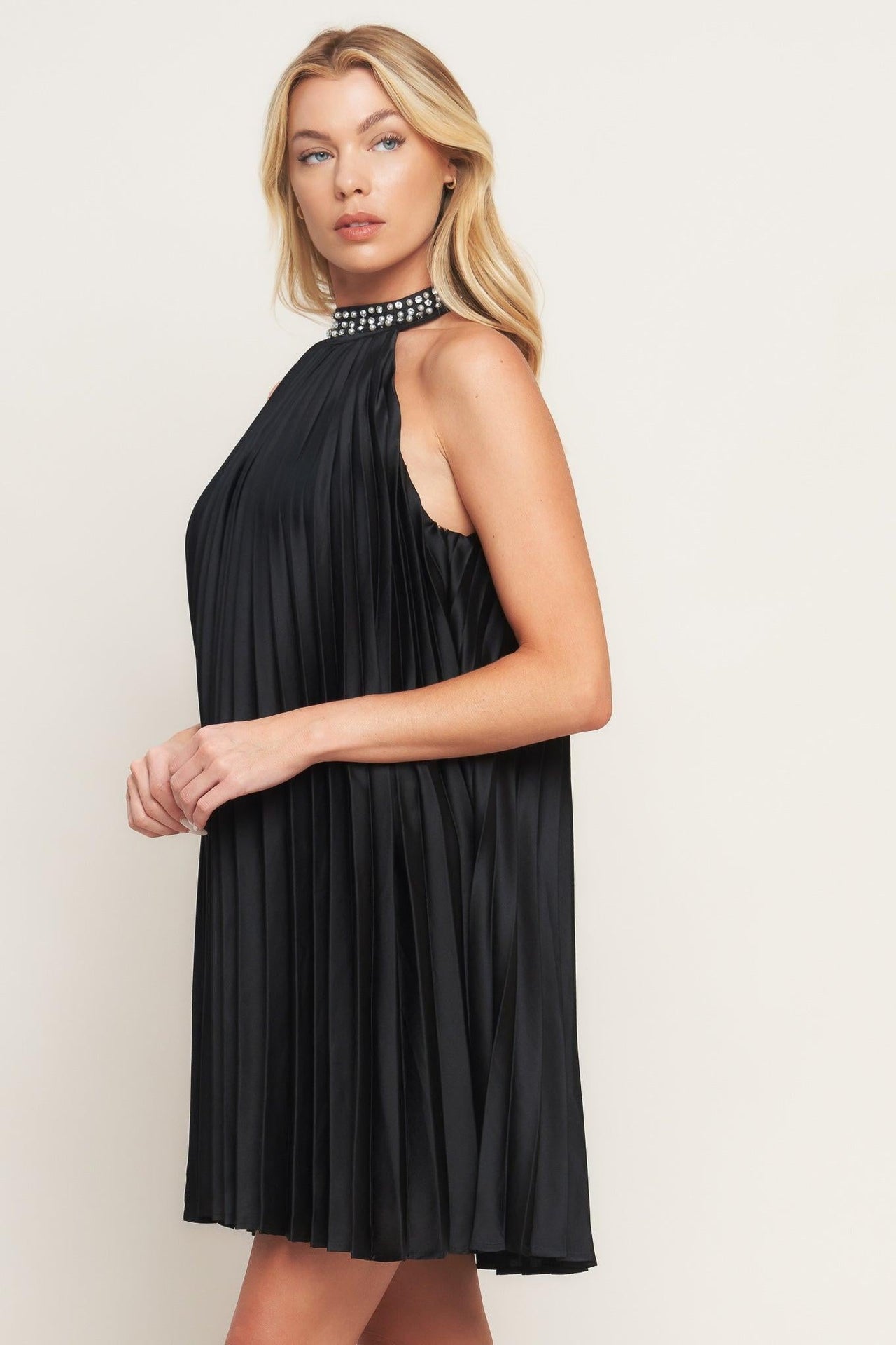 FIESTA FRIDAY WOVEN MINI DRESS