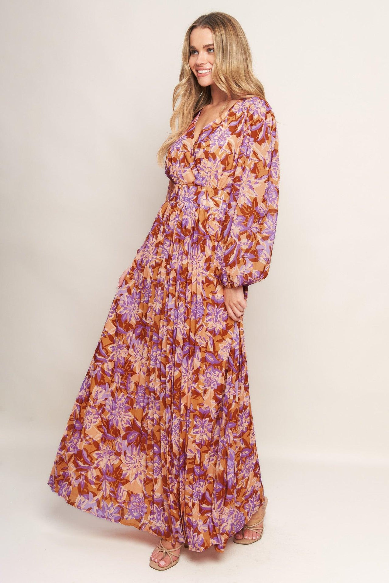 HEIGHT OF LOVE WOVEN MAXI DRESS