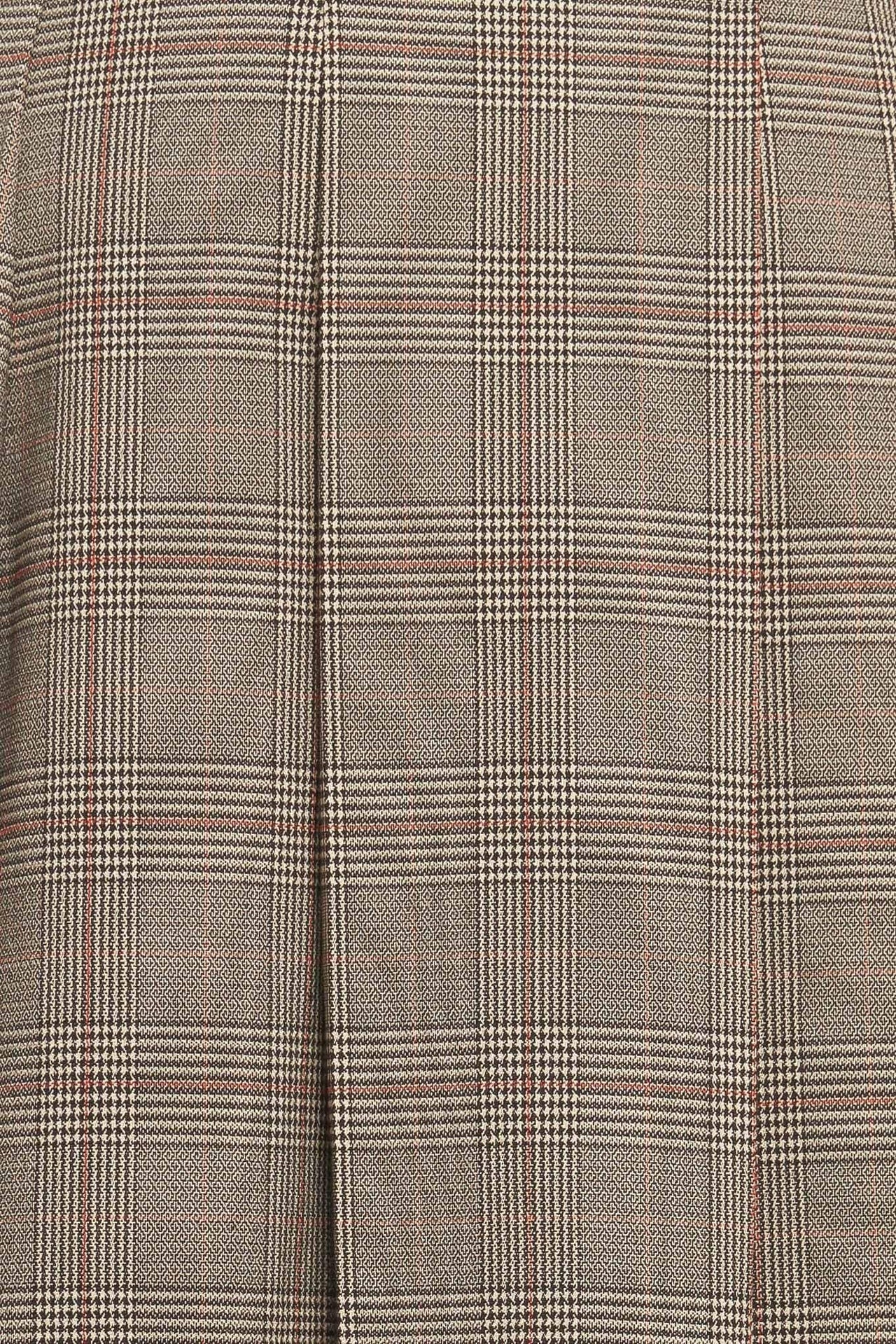 BRITISH TRACE WOVEN MIDI SKIRT