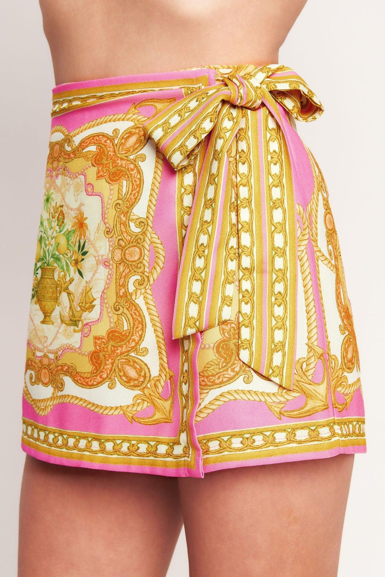 VINTAGE HEIRESS WOVEN SKORT