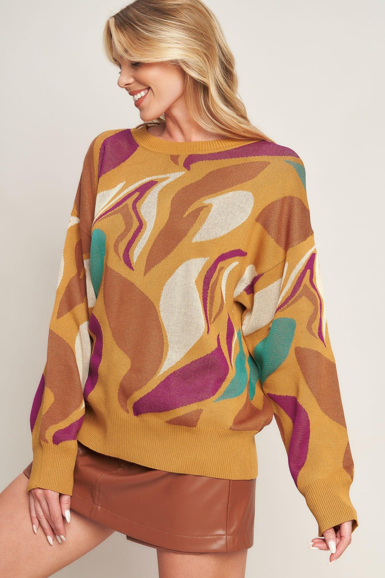 READY TO ADORE SWEATER TOP