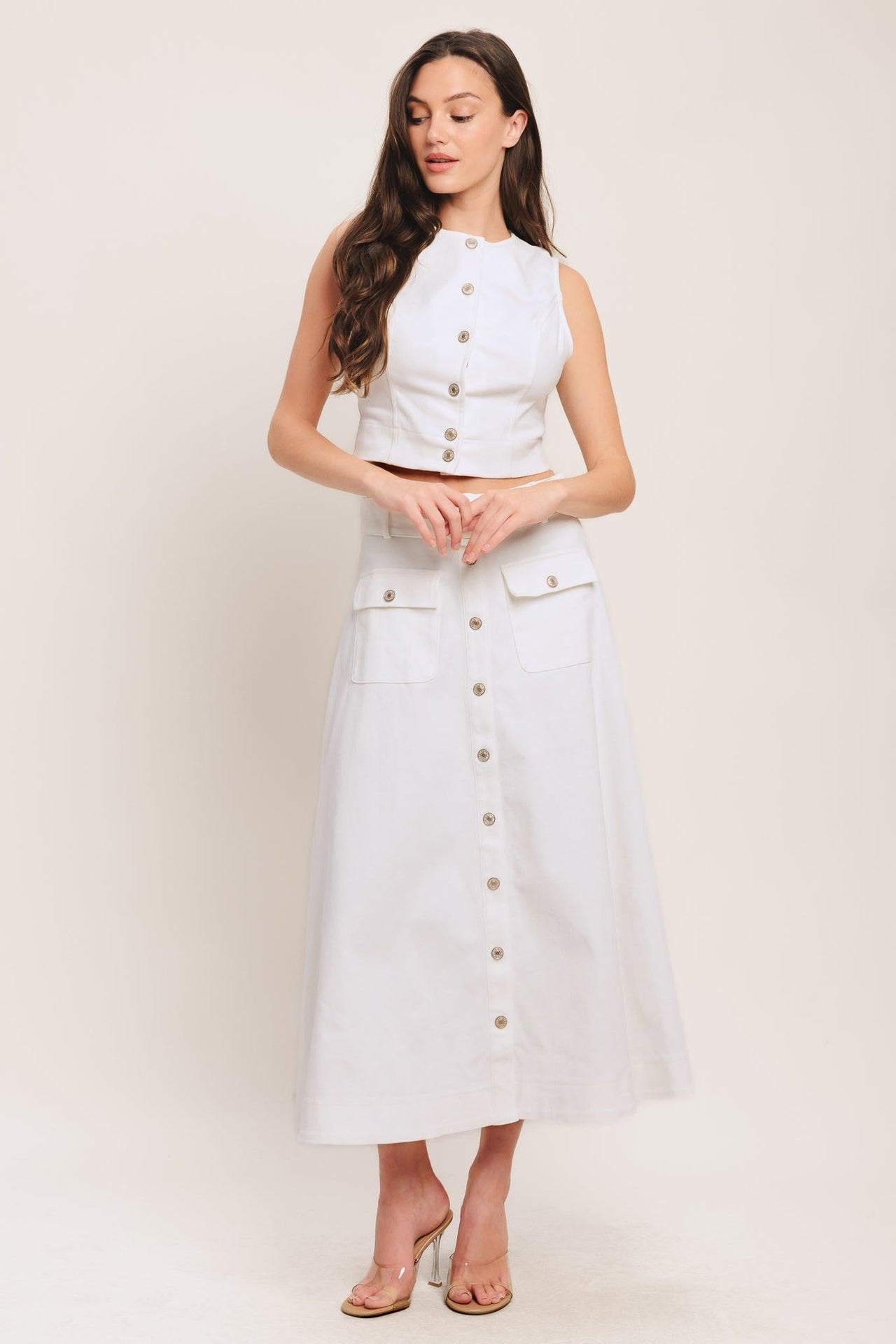 EASY WEAR WESTERN WOVEN TOP