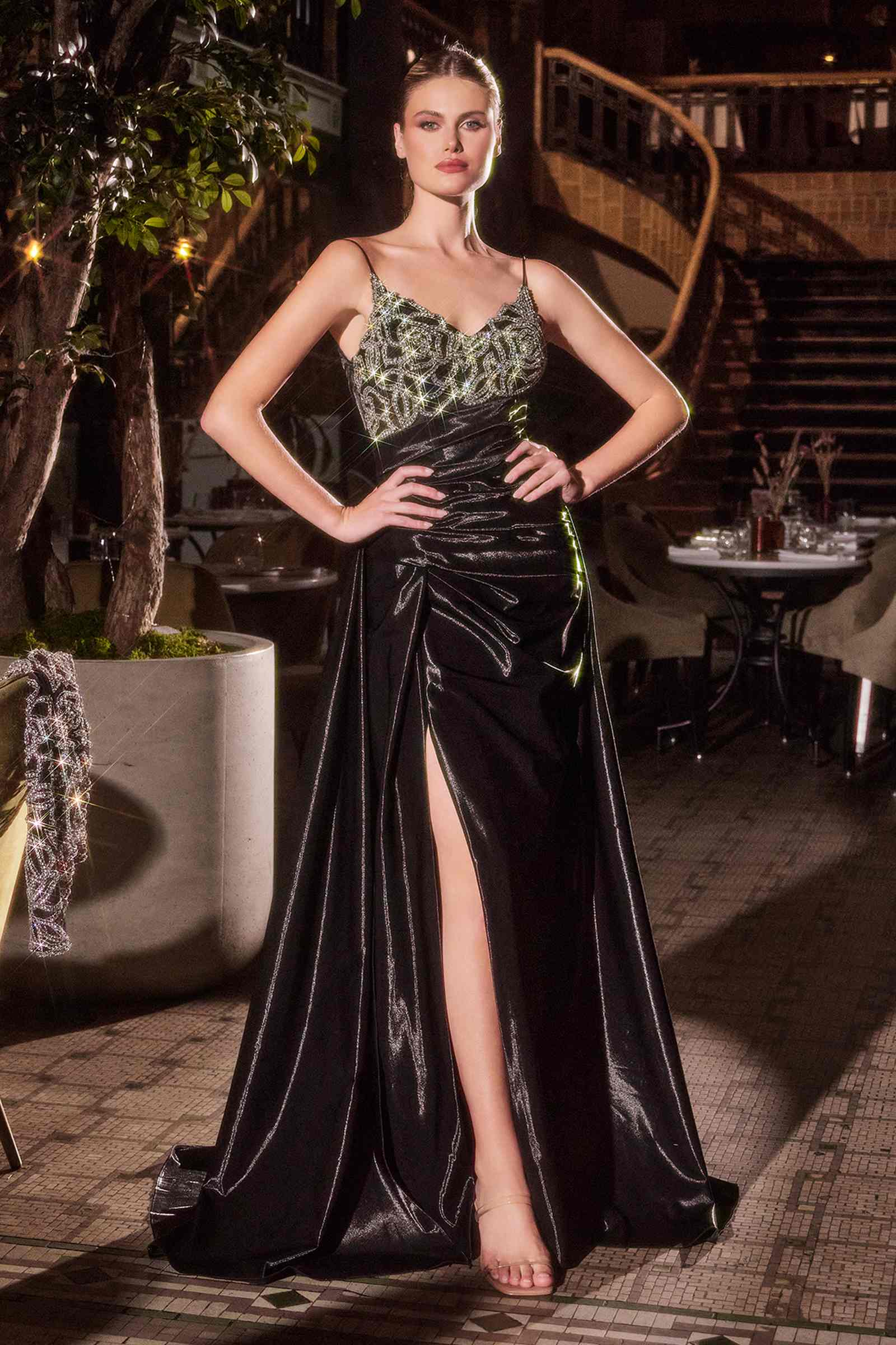 Ladivine J882 Formal Mother of the Bride Gown with Removable Jacket