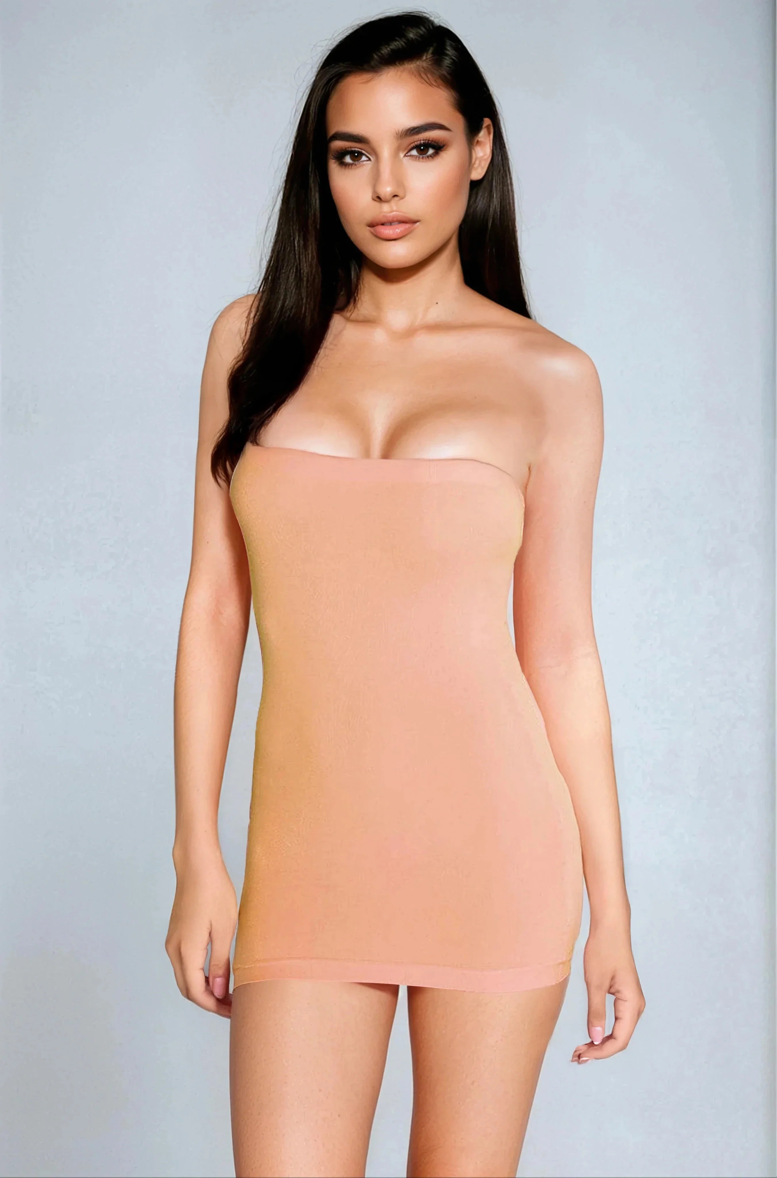 Strapless Mini Dress