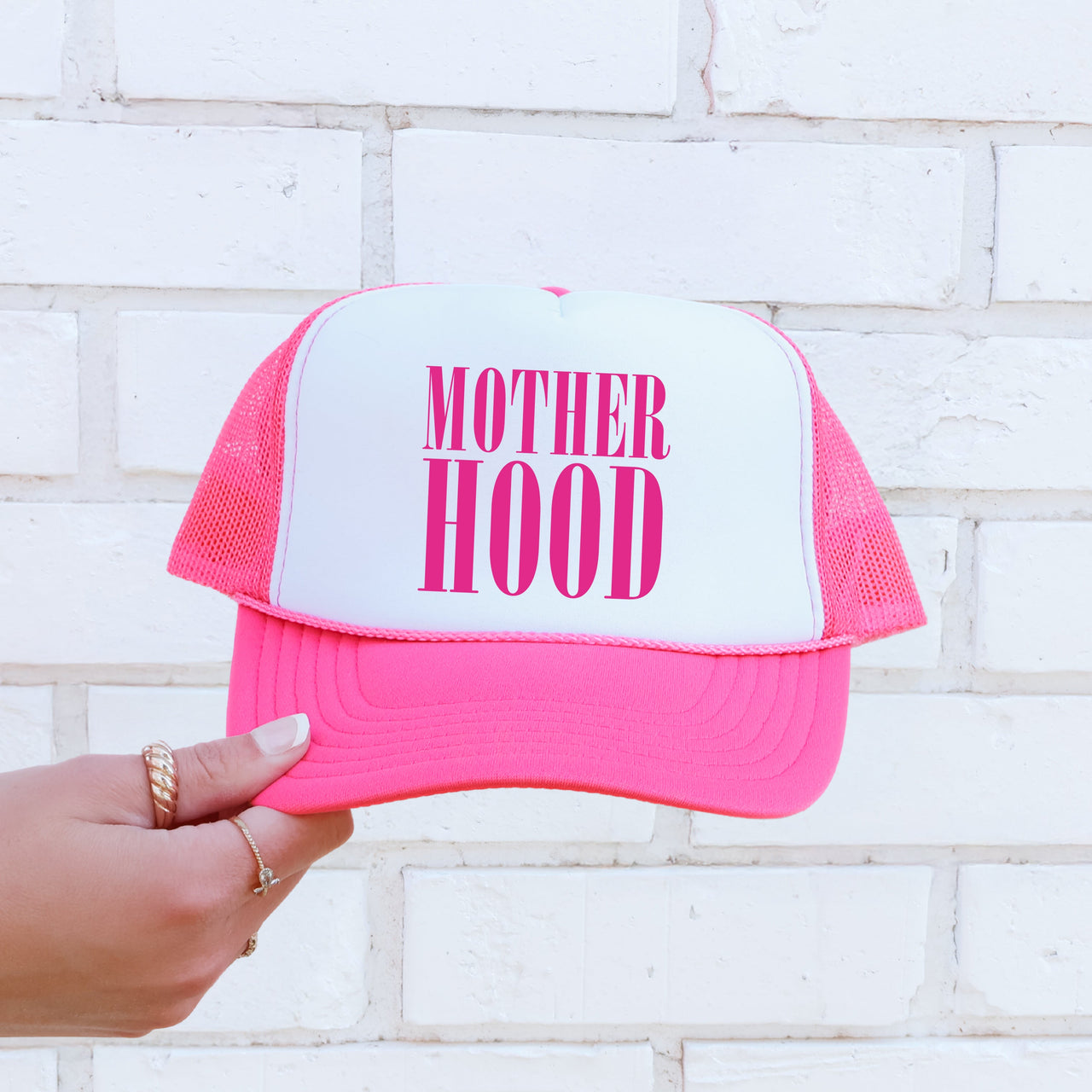 Mother Hood Sassy Bold Statement Making Everyday Vibe With Attitude And Confidence Trucker Hat