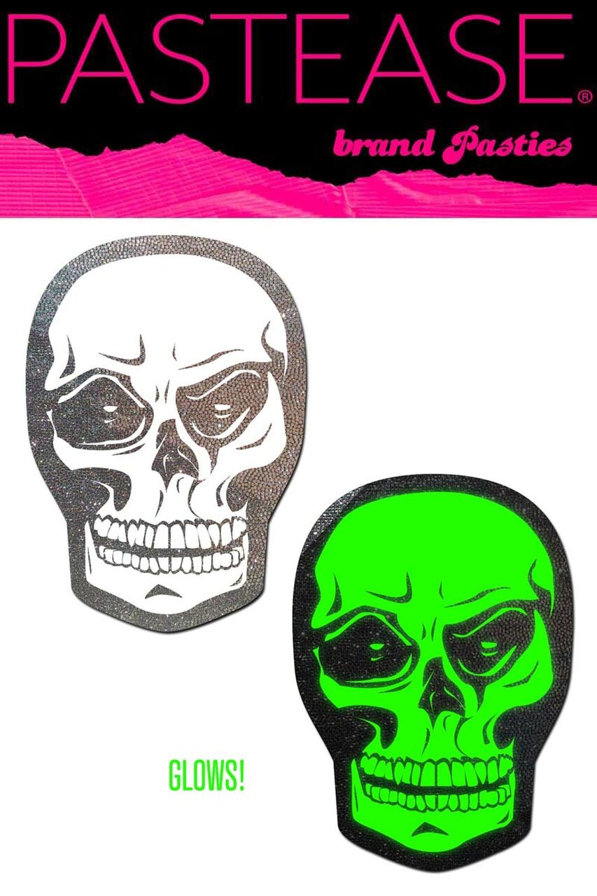 Glitter Skull Pasties
