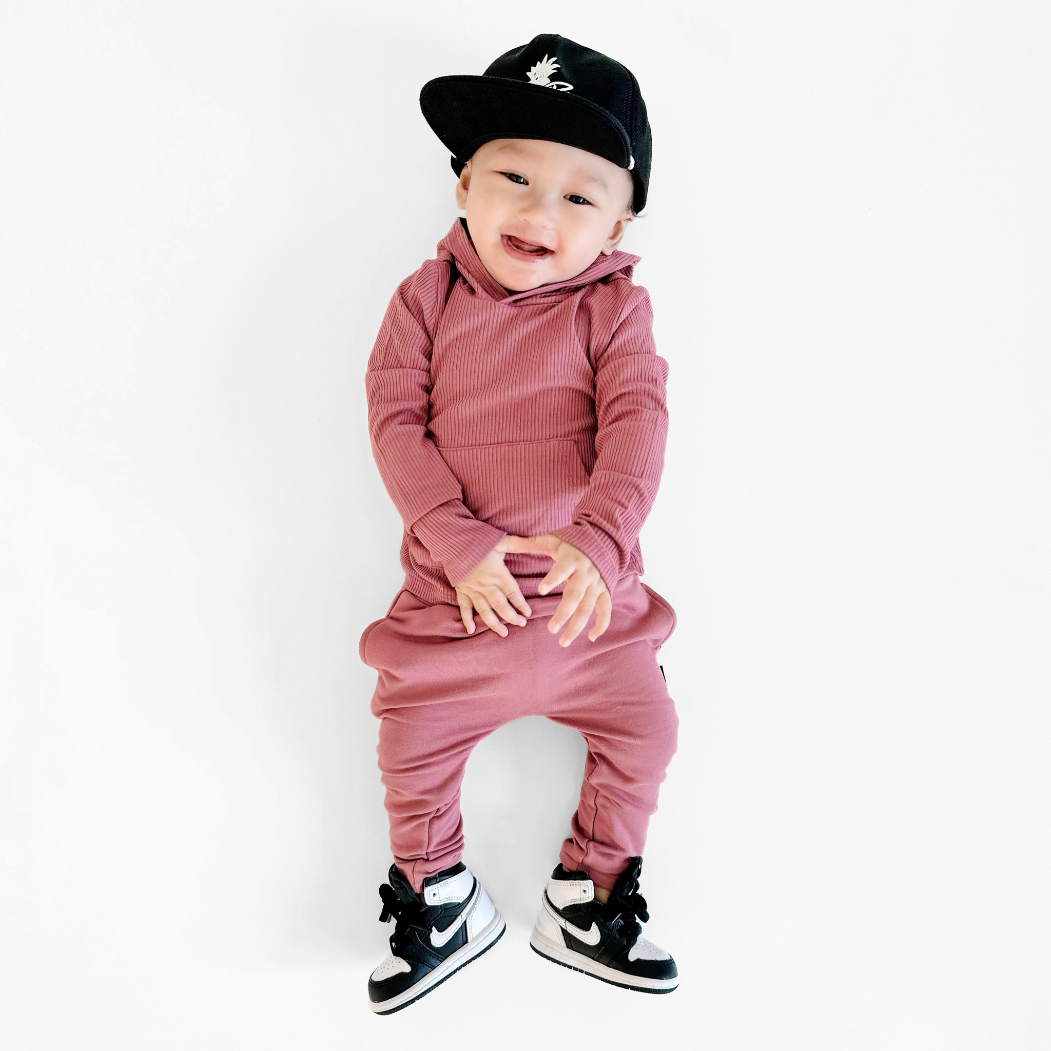 HAREM PANTS- Mauve