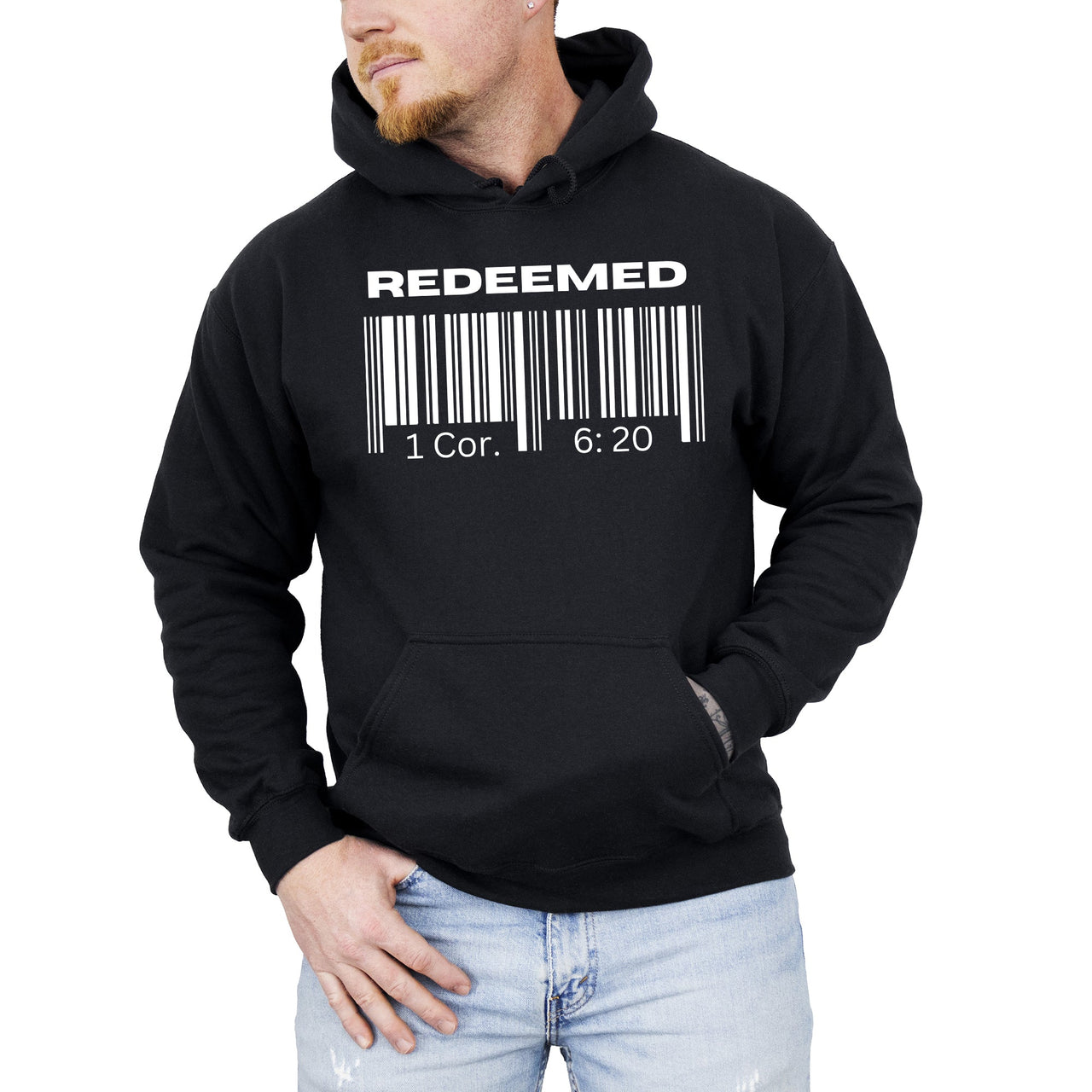 Redeemed Faith Christian Jesus Gospel Religious Affirmation For Believers Hoodie