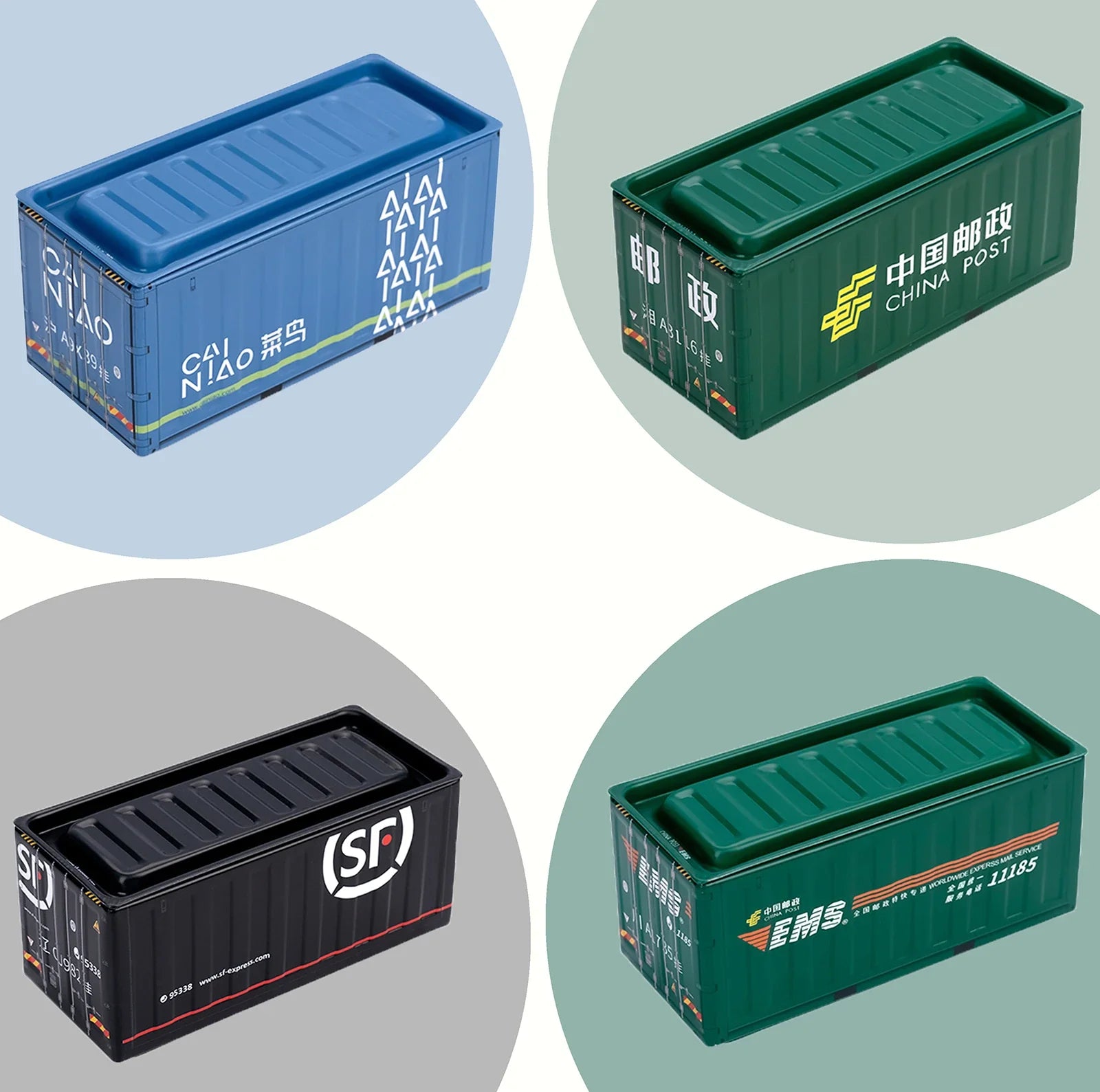 Mini Iron Storage Box Miniature Storage Iron Box Creative Decoration Collect Small Item Desktop Mini Container Model Xmas Gifts
