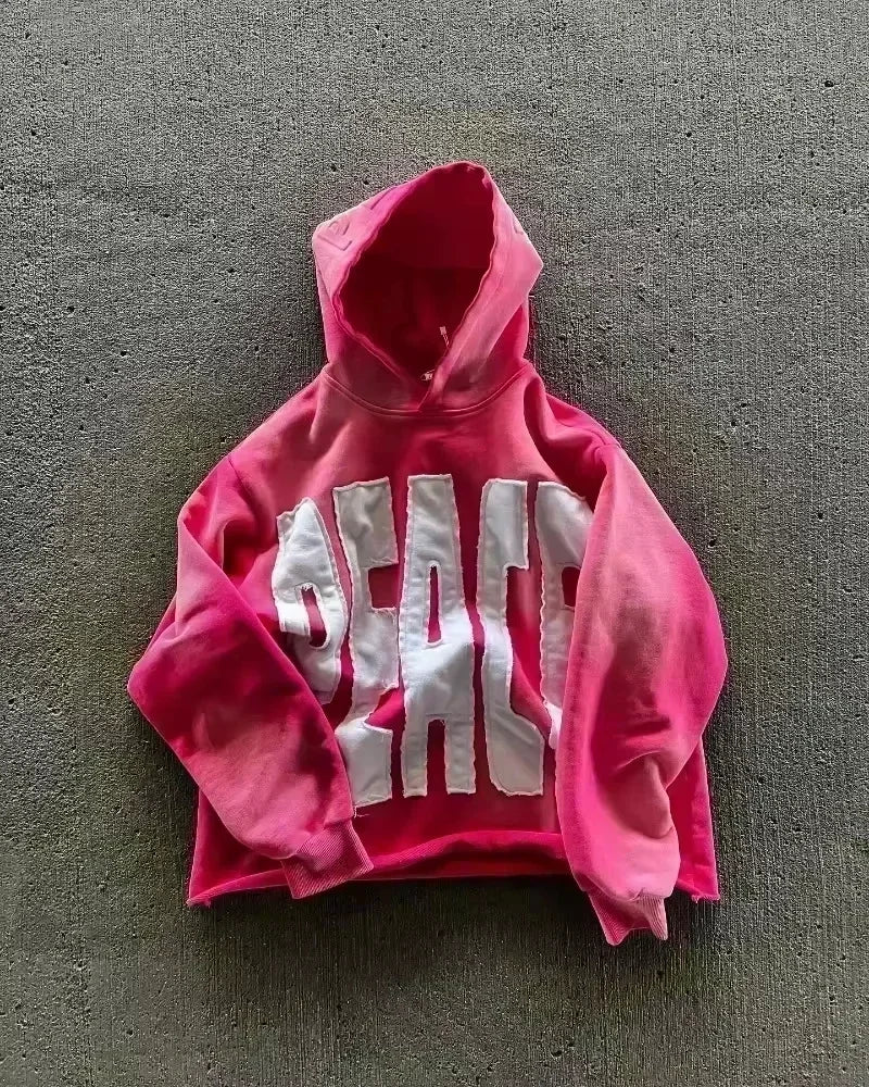 Korean Fashion Simple Gray Double Sided Oversized Zipper Hoodie Women Y2K New Harajuku Gothic Casual Joker Couple Sweatshirt