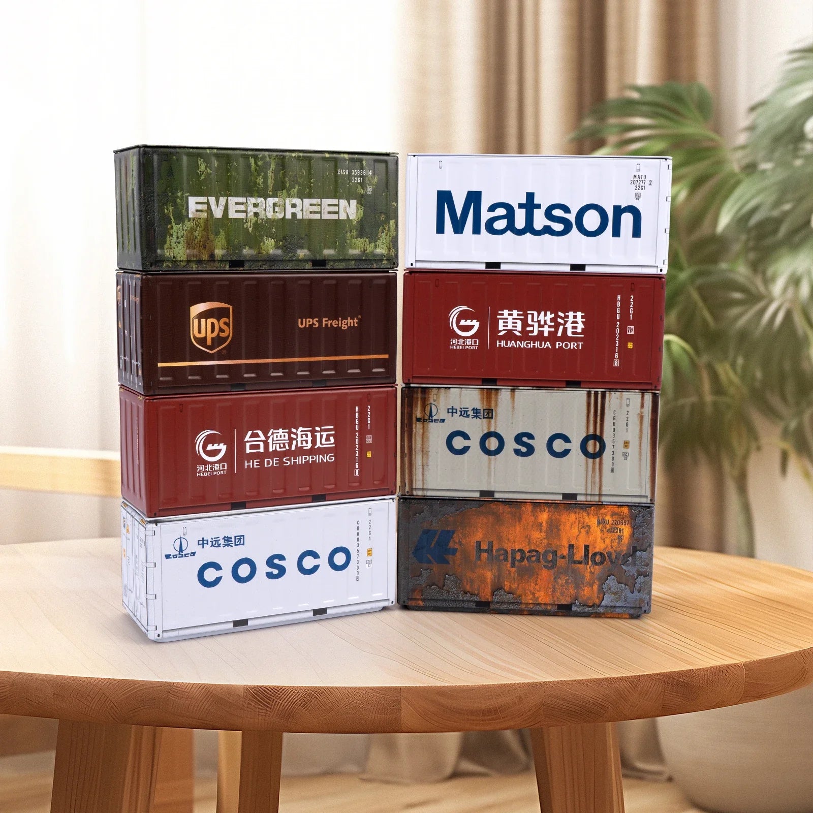 Mini Iron Storage Box Miniature Storage Iron Box Creative Decoration Collect Small Item Desktop Mini Container Model Xmas Gifts
