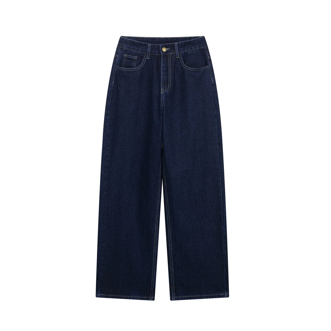 DUOPERI Women Fashion 2 Pieces Sets With Belt Denim  Jackets & Vintage Front Zipper Jeans Trousers Feamle Chic Lady Pants Sets