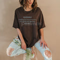 "Smoking Lost Will Increase Your Aura" Warning Shirt - Funny Graphic Tee, Sarcastic Statement Apparel