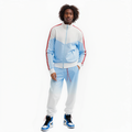 Blank State Men's Retro Swishy Track Jacket in Sky Blue