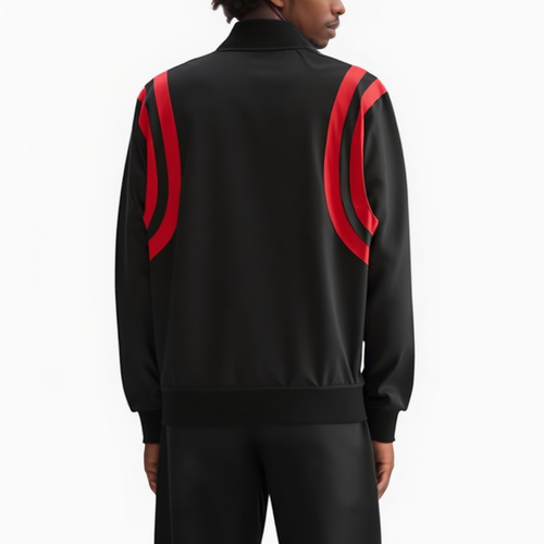 Blank State Men's Track Jacket in Black