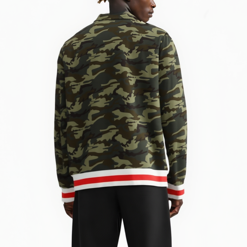 Blank State Men's Track Jacket in Camo