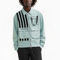 Konus Men's Bellow Flap Pockets jacket in Teal