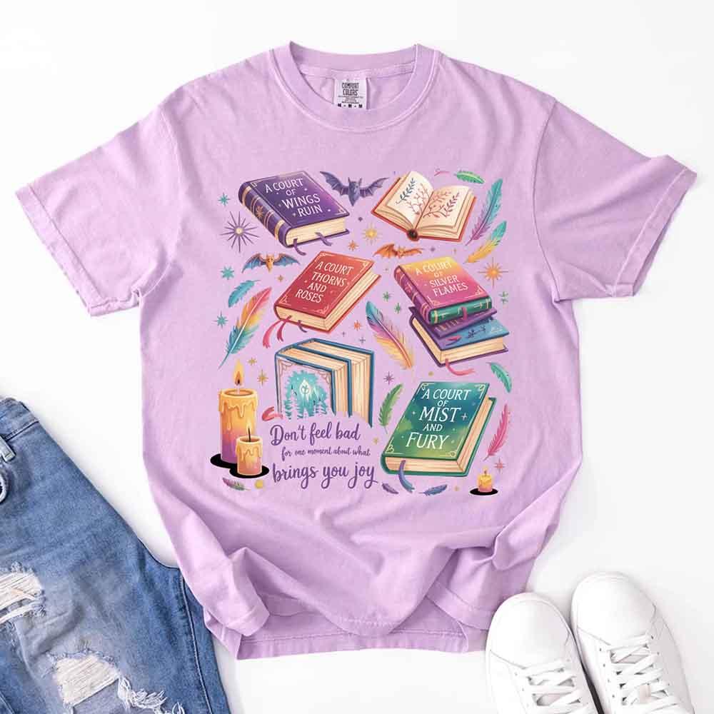 Velaris Book Lover Tee – Comfort Colors Bat Boys SJM Gift