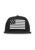 Konus Men's Flag Snapback Hat in Black