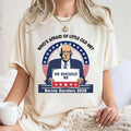 "Who's Afraid Of Little Old Bernie Sanders" Shirt - Funny Political Graphic Tee, Progressive Statement Apparel