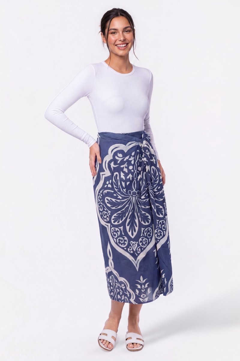 Adalyn Skirt (Navy Pattern)