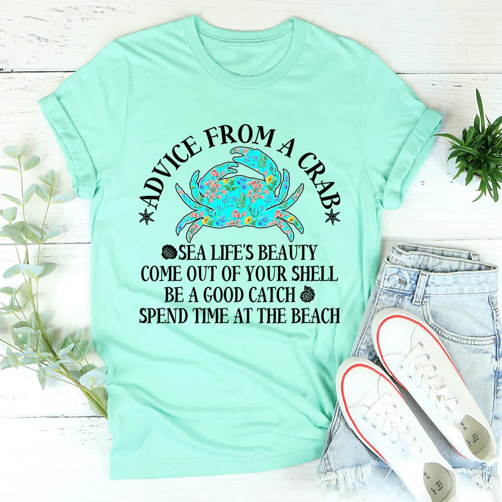 Advice From A Crab Tee