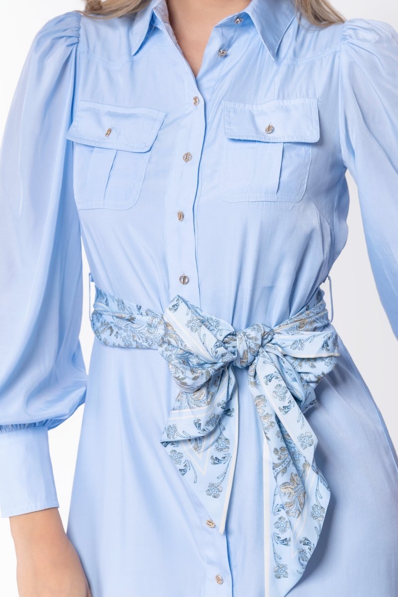 Alex Dress 42" (Light Blue)