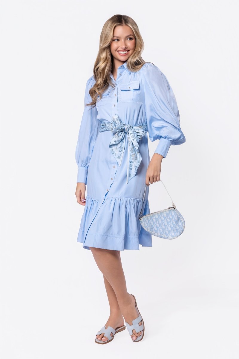 Alex Dress 42" (Light Blue)