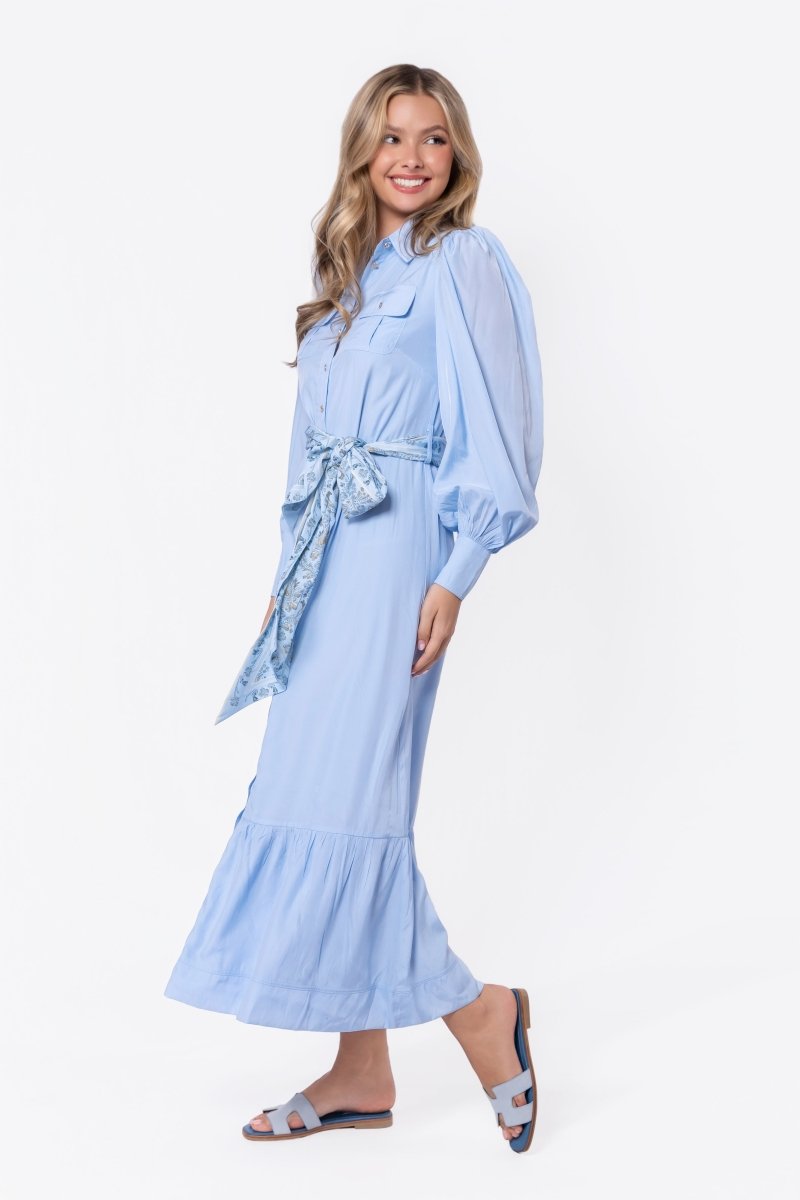 Alex Dress 53" (Light Blue)