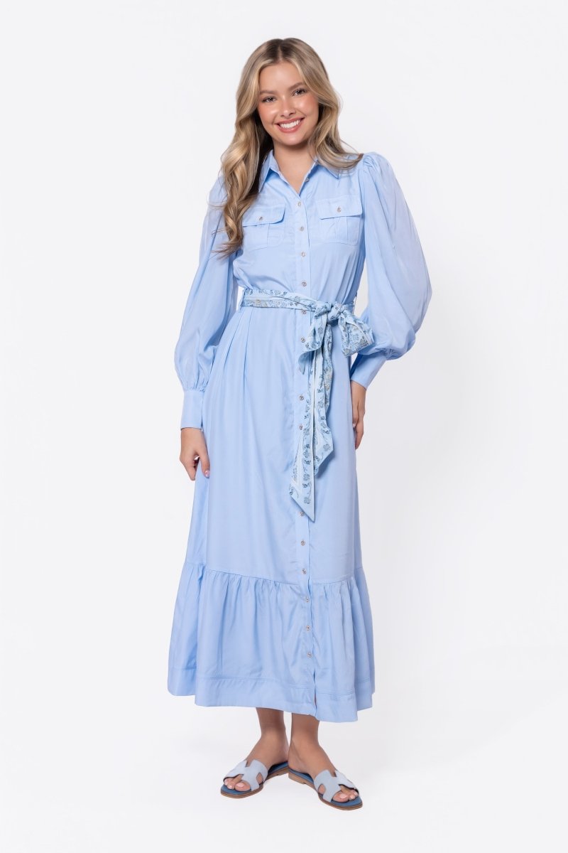 Alex Dress 53" (Light Blue)