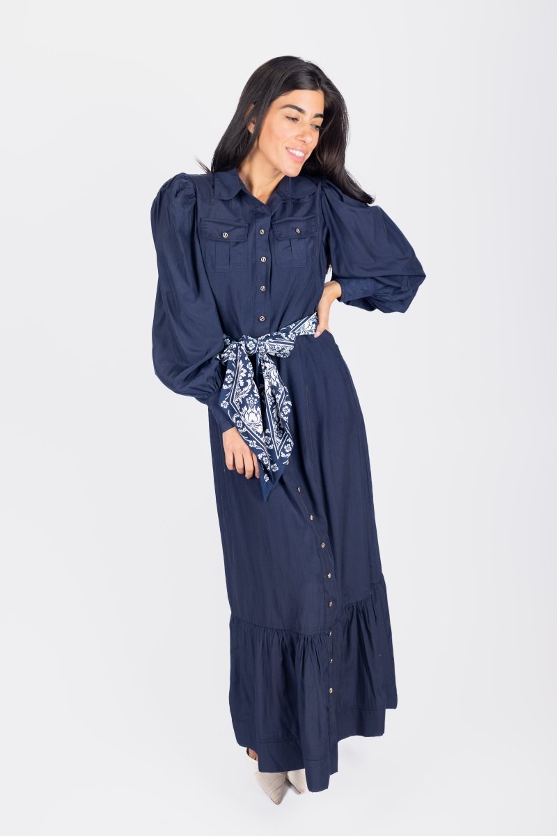 Alex Dress 53" (Navy)