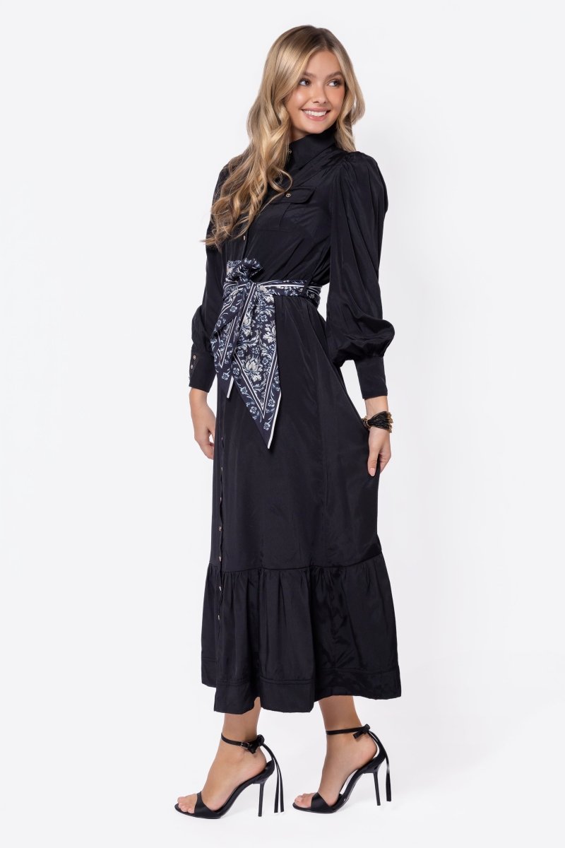 Alex Dress (Black) 53"