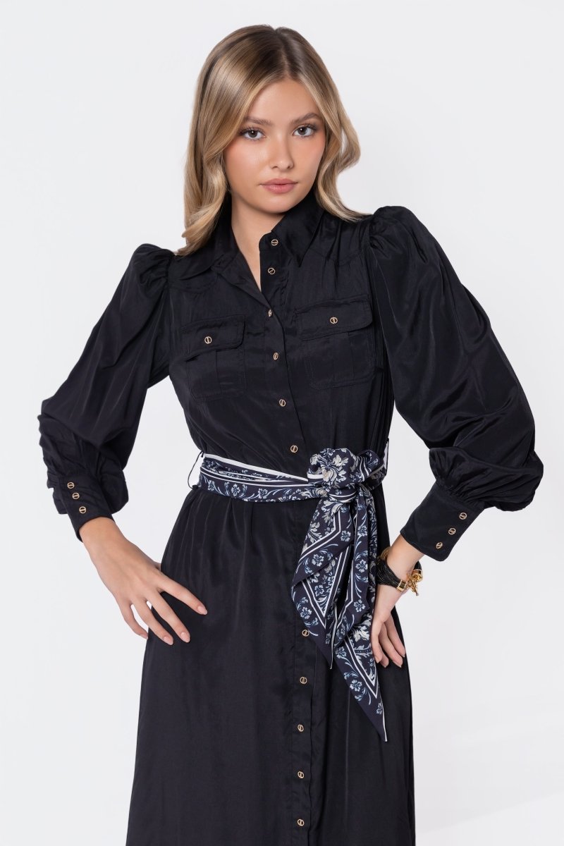 Alex Dress (Black) 53"