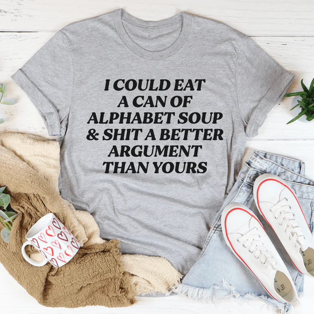 Alphabet Soup Tee