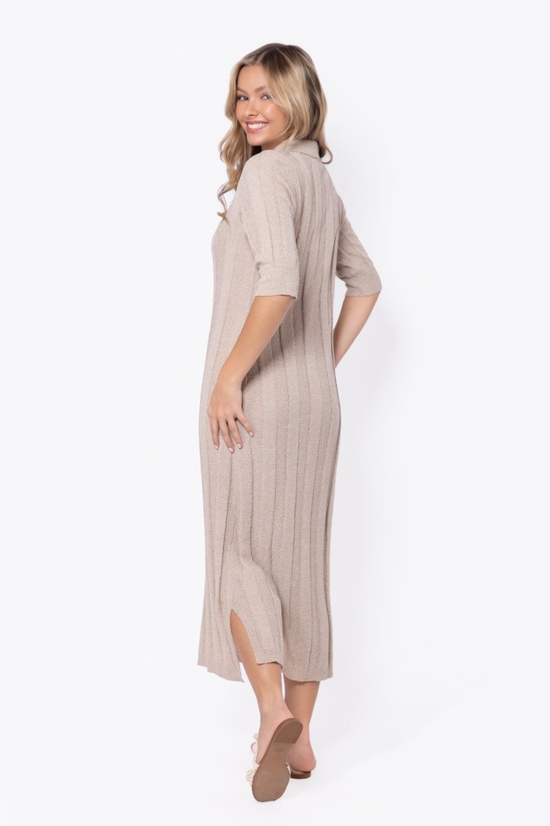 Amara Dress (Beige)