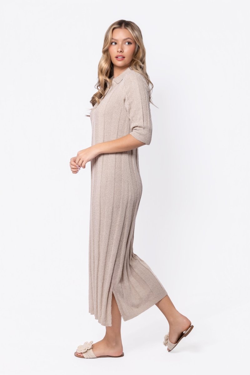 Amara Dress (Beige)
