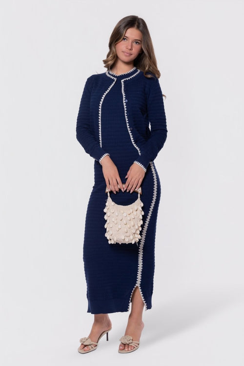 Amaya Cardigan (Navy)