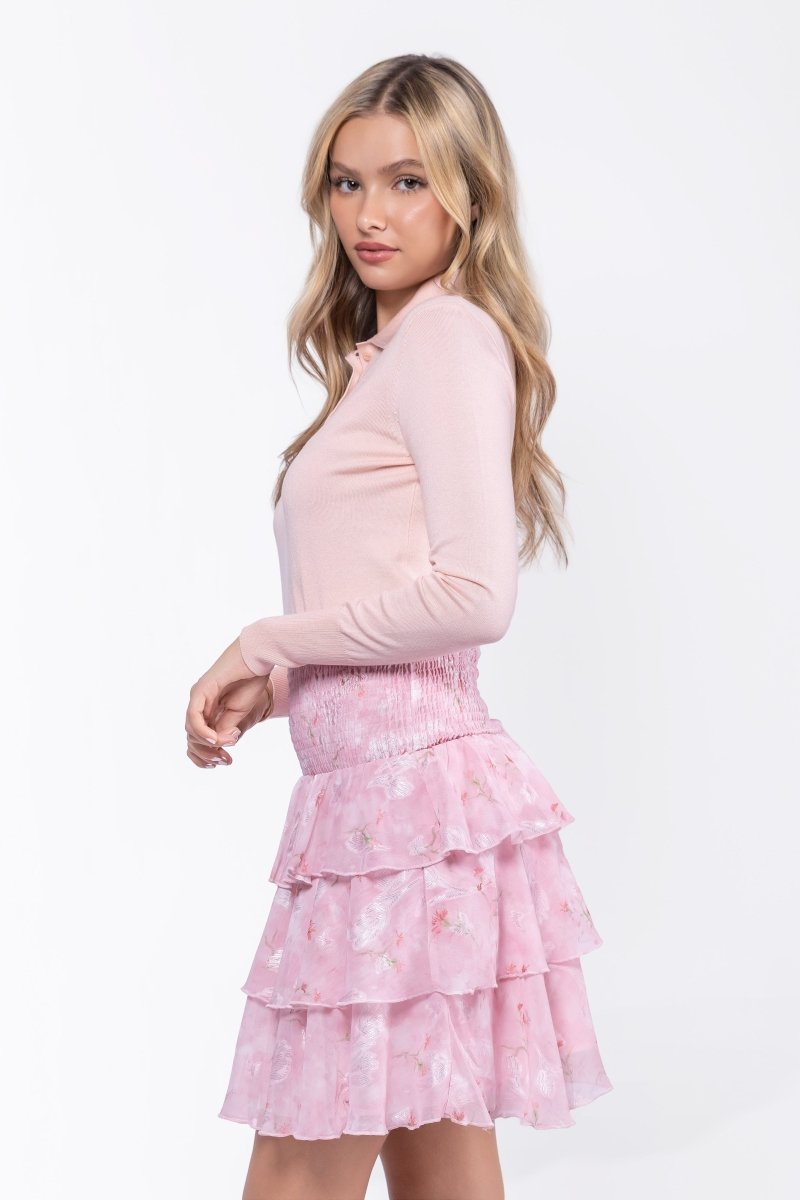 Ana Skirt (Light Pink)