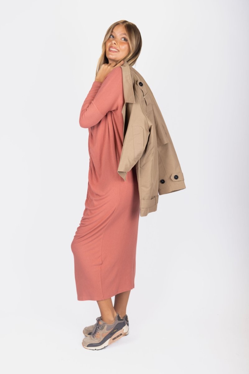 Angie Dress (Rust)