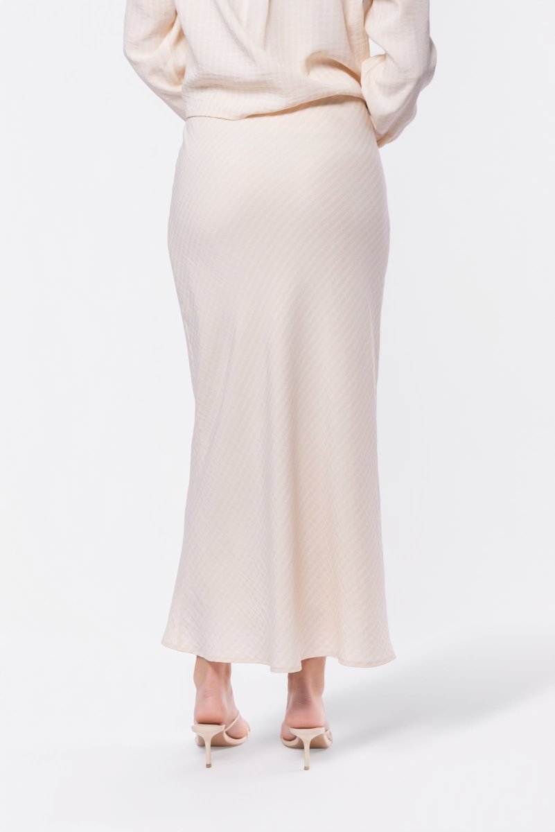 Anita Skirt (Khaki Stripe)