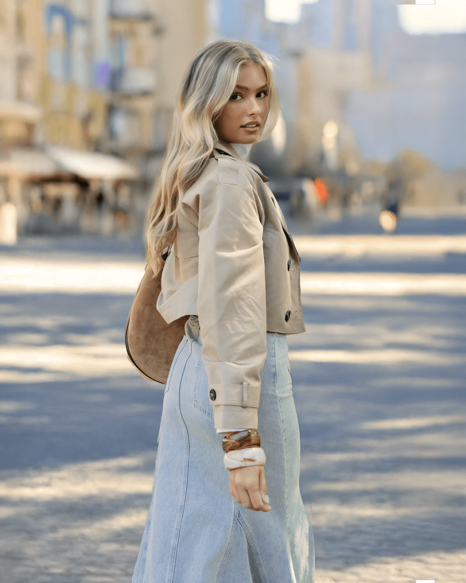 Arden Skirt (Blue)