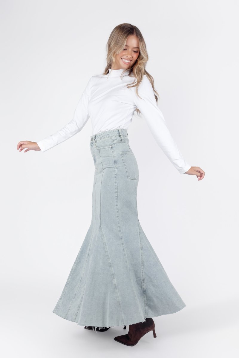 Arden Skirt (Blue)