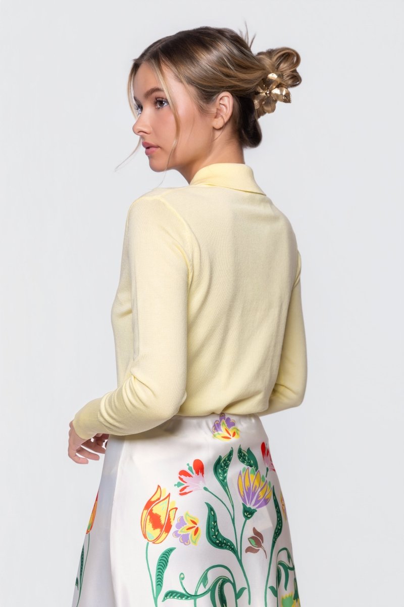 Aria Top (Butter Yellow)
