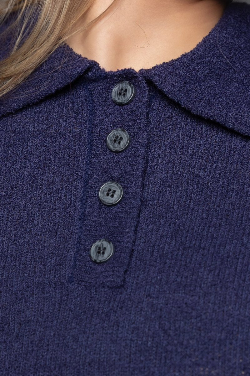 Aria Top (Navy)