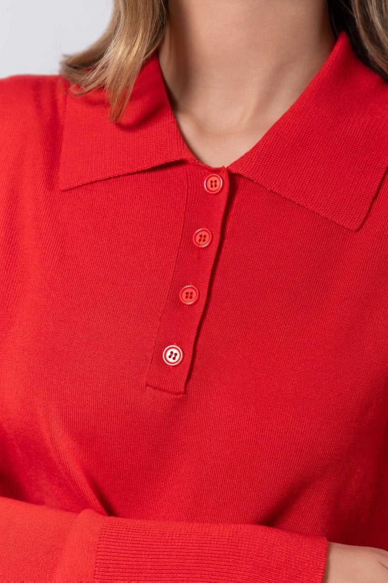 Aria Top (Red Pink)