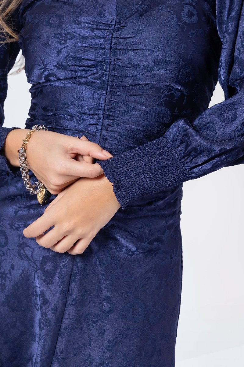 Audrey Dress Long Sleeve (Navy)