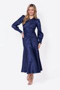 Audrey Dress Long Sleeve (Navy)