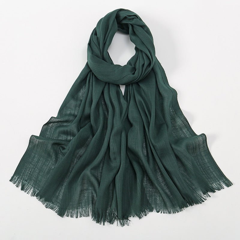 Bamboo Cotton Hijab Scarf(MH208)