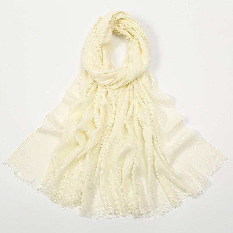 Bamboo Cotton Hijab Scarf(MH208)