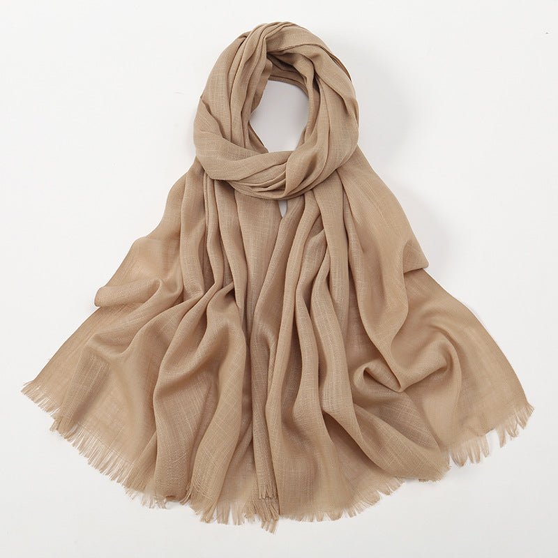 Bamboo Cotton Hijab Scarf(MH208)